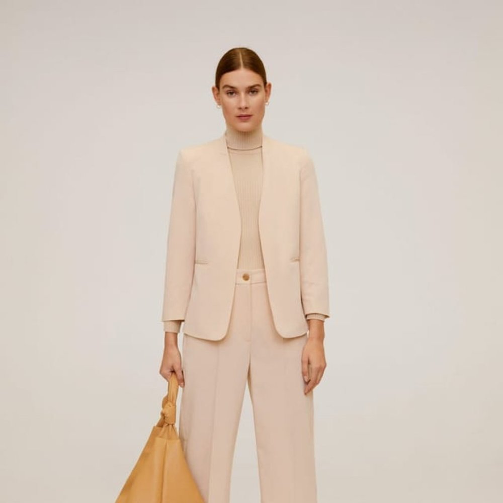 Mango Essential Structured Open Blazer - Picture 4 of 16